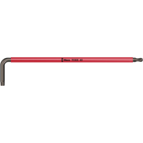 Wera 967 SXL 6 pans intérieurs (TX) Clé mâle coudée T 40 X868231 (1/5)