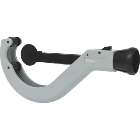 Ks Tools – Coupe-tube automatique pour tubes en plastique Ø50-140 mm – Réglage rapide avec rappel automatique – Profondeur de coupe 19 mm