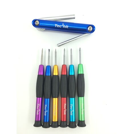 TECH IT 321013 -Set de 6 tournevis + 1 jeu de 7 clés (1/2)