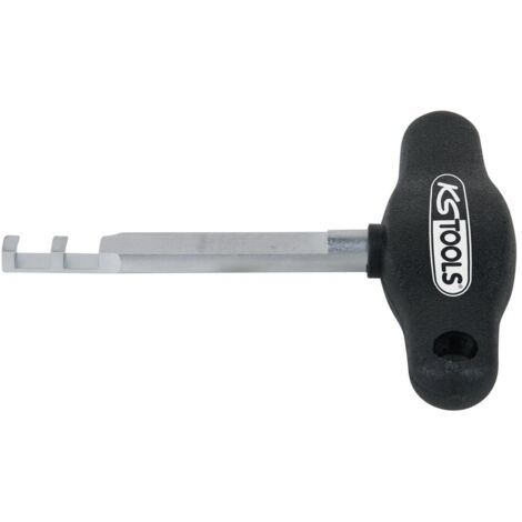 Kstools – Connecteur outil de déverrouillage Volkswagen Porsche – Matériau chrome vanadium – Longueur 90 mm – Compatible Audi, Seat, Škoda (1/3)