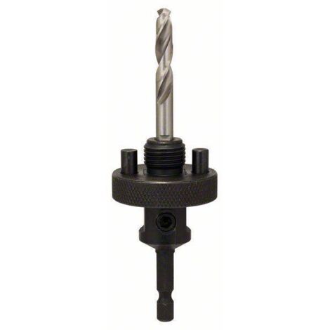 Bosch – Porte-embout pour scie-cloche 2609390587 – Adaptateur 6 pans – Pour diamètres 32 à 76 mm – Filetage 5/8" - 18UNF