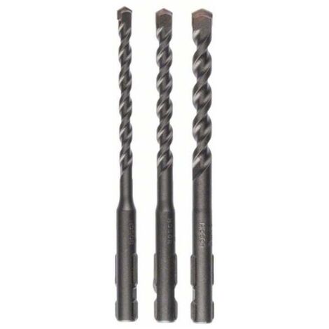 Bosch – Set de forets à béton SDS quick 5,5/6/7mm – Longueur 100mm – Pour perçage béton armé – Performance optimale et durabilité accrue