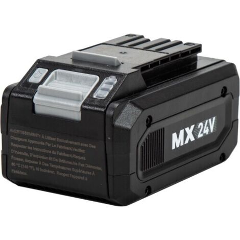 Lawnmaster – Batterie Li-ION 24 V 4,0 Ah – Compatible avec tondeuses et aspirateurs – Protection contre surcharge et surchauffe – Charge rapide et durable