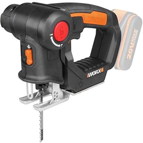 Worx – Scie sabre sans fil 1,9 kg – Moteur sans balai – Profondeur de coupe 50 mm pour bois et PVC – Changement de lame sans outil (1/5)