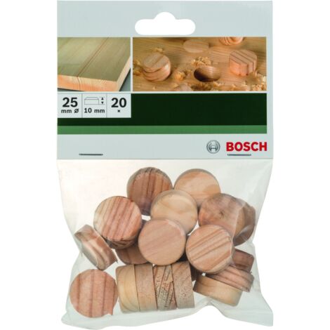 Cheville en bois Ø 25 mm BOSCH 2609255322 (1/2)