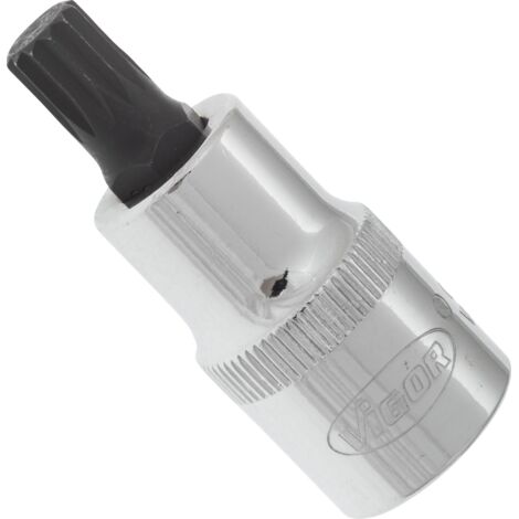 Douille mâle ∙ V2097 ∙ Carré creux 1/2 pouce (12,5 mm) ∙ Profil denture multiple intérieur XZN ∙ Taille M9 (1/3)