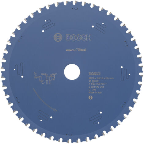 Lame de scie circulaire Expert for Steel Bosch pour scies circulaires portatives 235 x 25,4 x 2,2 mm 48 - 2608643058 (1/10)
