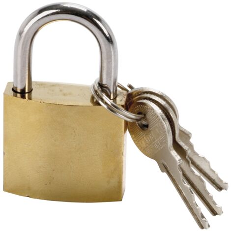 COGEX - CADENAS À CLÉ, CADENAS À BAGAGE - CADENAS A CLÉ POUR CASIER, CADENAS A CLEF POUR ARMOIRE - PETIT CADENAS ACIER TRÈS SOLI (1/4)