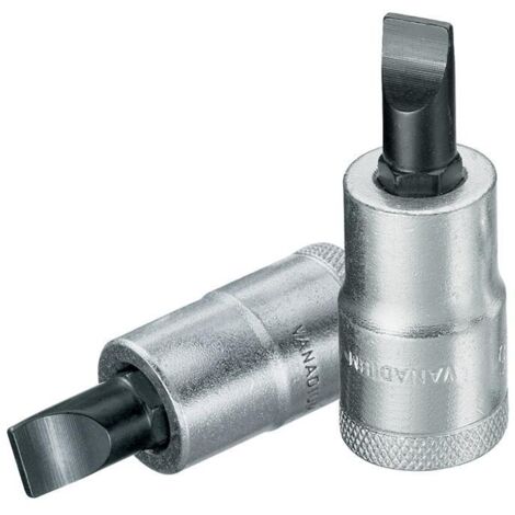 Douille Gedore IS 19 1/2″ fente 6,5 x 1,2 mm - 6161760 (1/4)