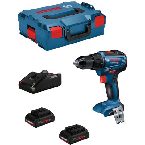 Perceuse-visseuse sans fil 18 V GSR 18 V-55 Bosch avec 2x 4,0 batteries ProCORE et chargeur (1/10)