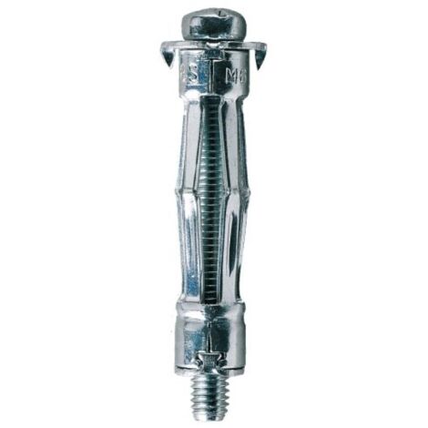 Chevilles à expansion corps creux 6X37 avec vis - Boîte de 100 - Réf : PLO506469