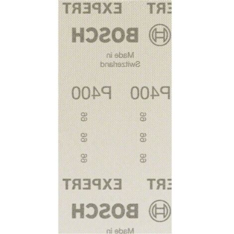 Réseau de ponçage EXPERT M480 pour ponceuses orbitale, 93 x 186 mm, K 400, lot de 50