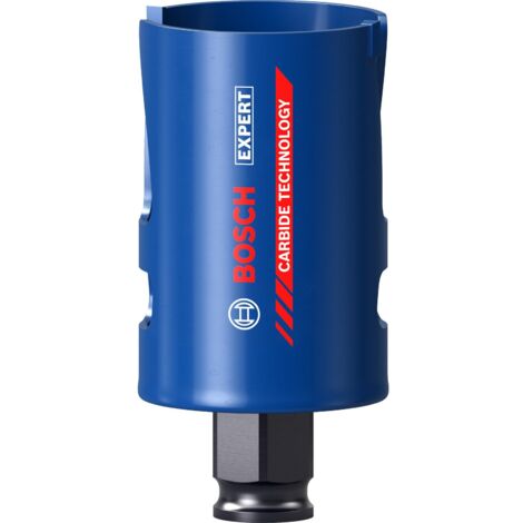 BOSCH EXPERT Scie trépan carbure Matériaux Construction - 41 mm - Bosch Power Change Plus - 60 mm