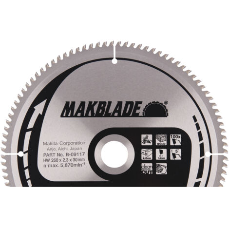 MAKITA LAME DE SCIE CIRCULAIRE B DE 09117 (1/3)