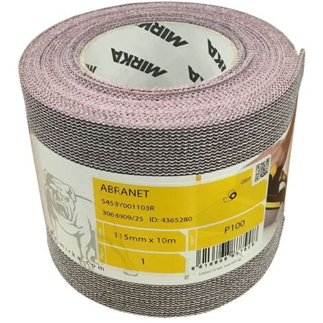 Abranet rouleaux abrasifs 115 mm x 10 m  Grain: 1000