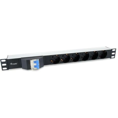 Equip Pro Stromverteilungseinheit 6 prises noir 1,8 m (1/3)