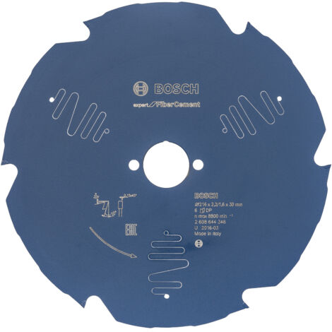 Lame de scie circulaire Bosch Expert pour fibre-ciment 216 x 30 x 2,2 mm 6