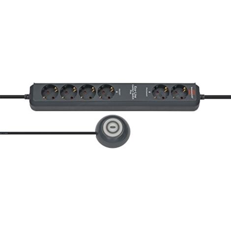 Brennenstuhl Eco-Line Extension Socket 6-way Anthracite (1/8)