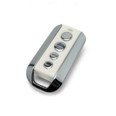 Télécommande 4 boutons 433.92 MHz – Émetteur mural pour motorisations – Compatible avec Avidsen Anthéa, Orane, Khéa, Oréa