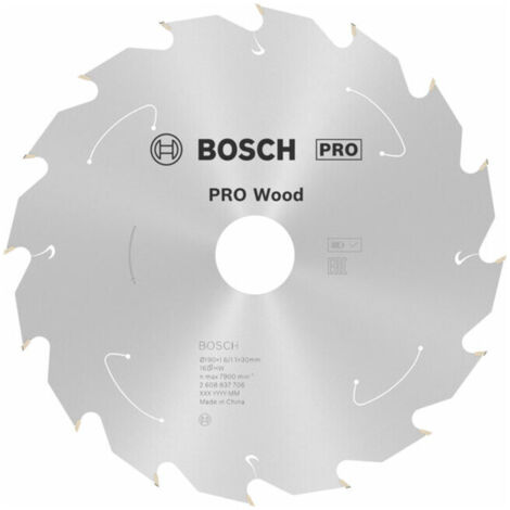 Bosch Standard for Wood Lame de scie circulaire 190x30 mm pour bois (1/5)