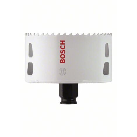 Bosch – Scie cloche 89 mm pour bois dur et métal – HSS-Co8 avec denture progressive – Profondeur de coupe 40 mm – Compatible visseuses Power Change Plus
