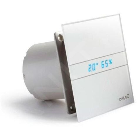 Sapho Cata E - Ventilateur axial de salle de bains avec ventilateur automatique E-150 GTH, 21W, conduit 150 mm, blanc 00902200 (1/5)