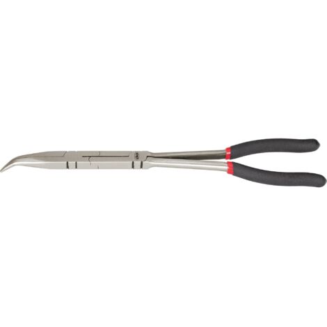 Pince demi-ronde ∙ avec double articulation ∙ V2782 ∙ Longueur : 335 mm (1/4)