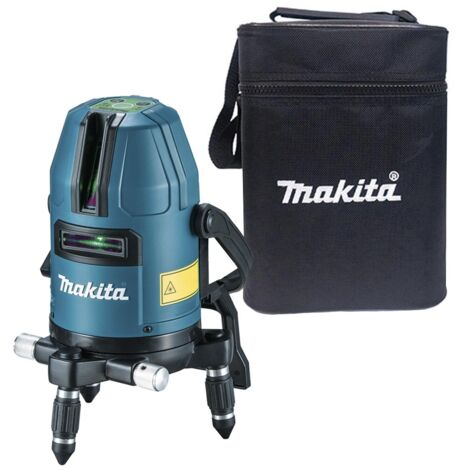 Makita – Niveau laser multi-ligne SK10GD – Ligne laser verte haute visibilité – Portée 10m – Précision ±1mm – Classe laser 2 – Auto-nivellement ±4° - SK10GDZ (1/3)