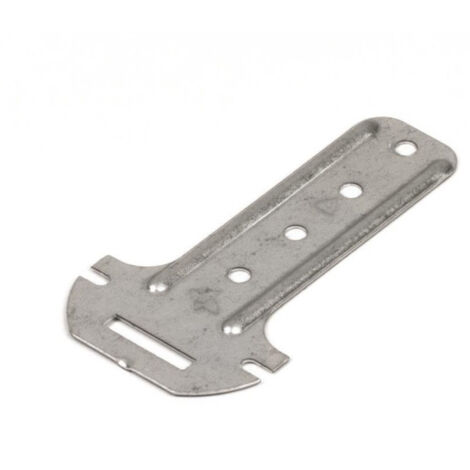 Suspente courte 81 mm pour charpente bois – Lot de 100 pièces – Plénum 20 à 60 mm – Acier pour fixation Placo®