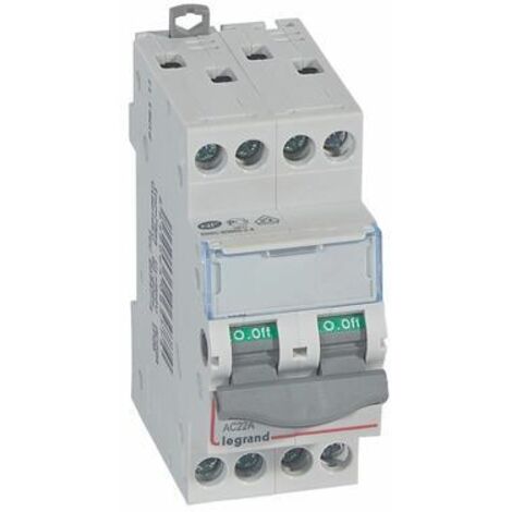 INTER-SECTIONNEUR DX3 TETRAPOLAIRE 20A LEGRAND 406477