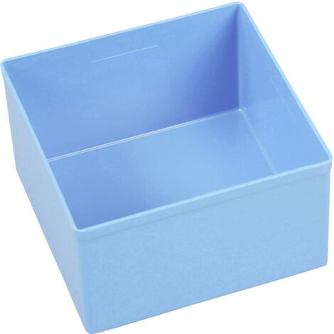 Bac de rangement 108 x 108 x 63 mm – 1 compartiment amovible – Pour boîtes d'assortiment EuroPlus Flex – Usage professionnel – Allit (1/3)