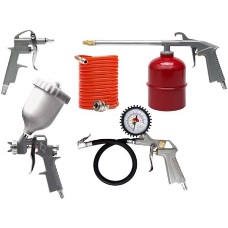 Primefit ATK1002 Kit d'outils pneumatiques 50 pièces avec outil de gonflage en bonus