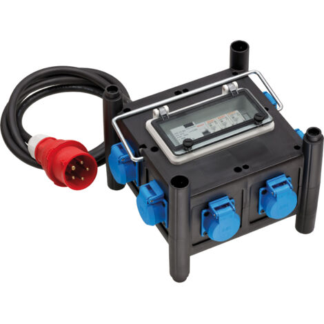 Brennenstuhl – Boîtier répartiteur 1153690600 – 7 prises 230V/16A – Câble H07RN-F 2m – Indice de protection IP44 – Résistant aux intempéries - Q012082 (1/6)
