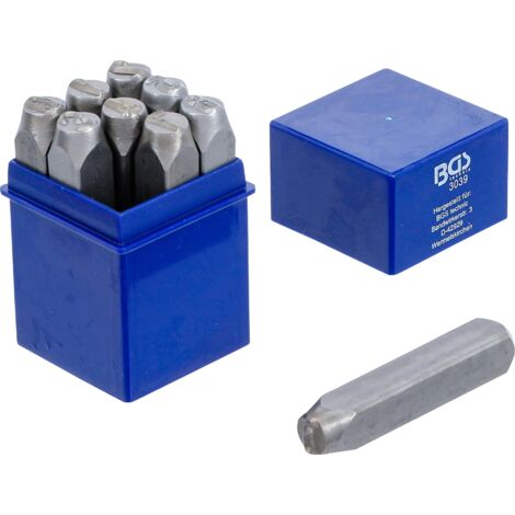 BGS Chiffres à enfoncer 10 mm - 3039