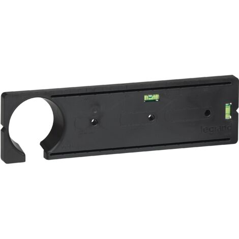 Legrand – Gabarit de pose Batibox pour boîtes d'encastrement cloisons sèches – Découpe précise Ø65-67mm – Niveau à bulle intégré – Installation horizontale/verticale