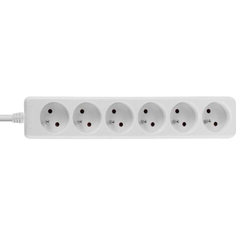 Multiprise LINDY 73125 blanc fiche mâle 1 pc(s) Y341913 (1/5)