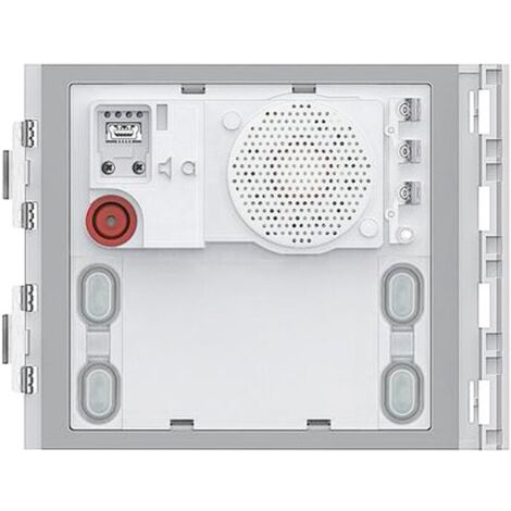 Bticino – Module électronique interphone 2 fils – Micro et haut-parleurs – Alimentation 18-27V – IP54 – Réglage volume – Compatible avec modules supplémentaires (1/3)