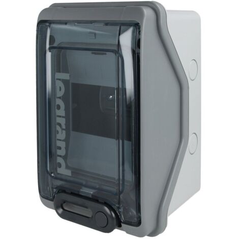 Coffret étanche Plexo³ Legrand apparent 1 rangée, 4 modules, IP65, IK09