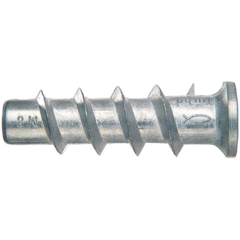 Fischer 25x Turbo Porenbetonanker FTP M 6 Metall - 078415
