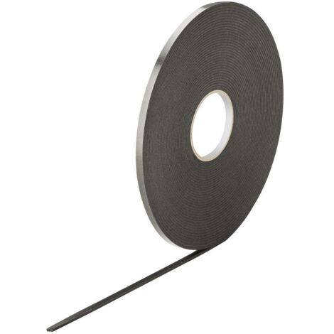 Cyclingcolors – Bande d'étanchéité adhésive polypropylène 12mm x 2mm x 20m – Pour fenêtres et portes – Résistante à l'humidité – Installation facile
