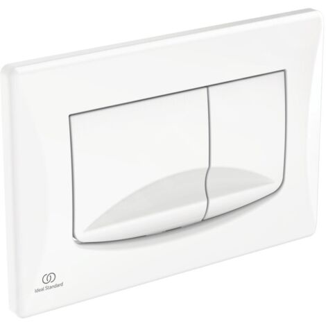 Ideal Standard Solea - Plaque de déclenchement de chasse d’eau Solea M2, blanc R0109AC