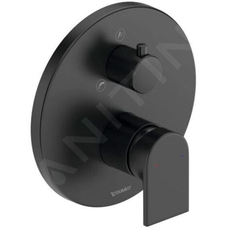 Duravit Tulum mitigeur de baignoire, encastré, rosace ronde, avec (1/2)