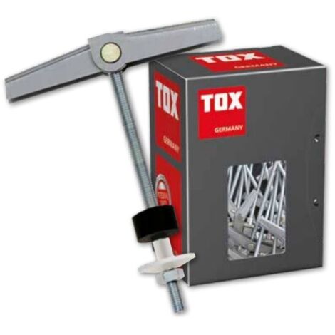Fixation vasque Oase écart M10 – Kit de 10 pièces pour cloisons en placo-plâtre – Tige filetée M10 x 180 mm – Écrou hexagonal 17 mm – TOX (1/10)