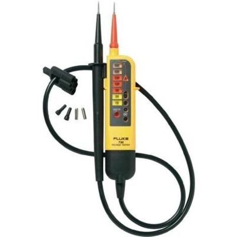 Testeur de tension à 2 pôles Fluke T90 CAT II 690 V, CAT III 600 V LED, Acoustique