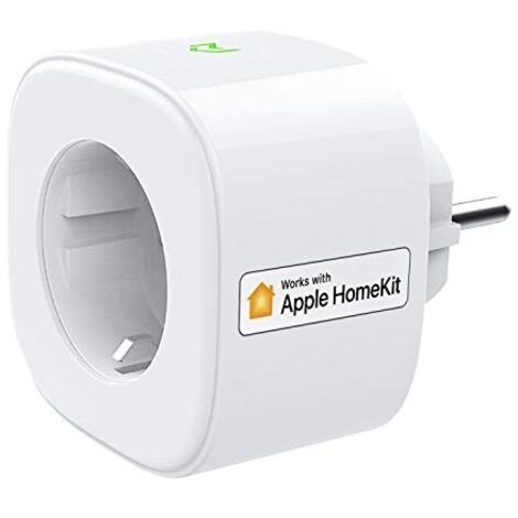 Prise connectée intelligente Type F – Compatible Apple HomeKit, Siri, Alexa, Google Home – Contrôle à distance, programmation de scènes – Meross (1/5)