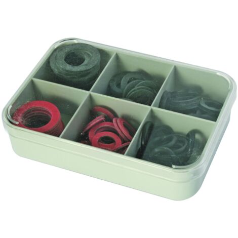 Coffret de 76 joints - joints torique - joints fibre - joints caoutchouc (1/2)