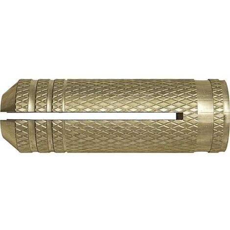 Fischer 100x Chevilles laiton MS 6 x 22 - 078660