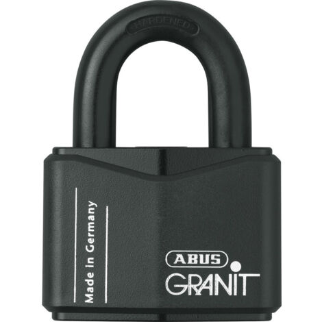 ABUS, Cadenas GRANIT™, acier, 37RK/70 B/DFNLI, noir