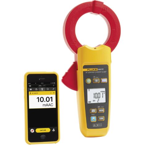 Fluke 369 FC Pince ampèremétrique numérique enregistreur de données CAT III 600 V Affichage (nombre de points): 3300 S779921 (1/7)