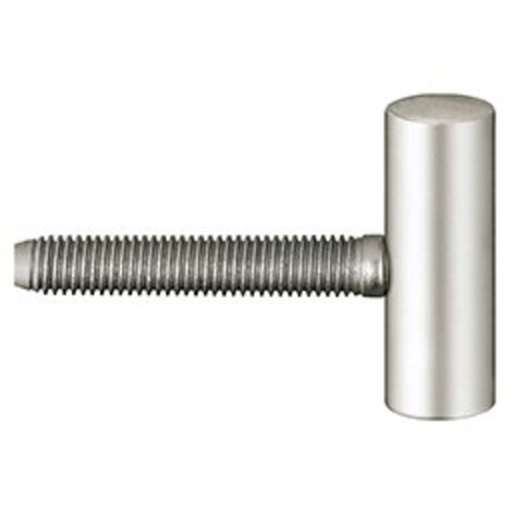 Système de fermeture pour porte à feuillure – Broche centrale V0020 en nickel – Compatible avec divers mécanismes – Installation sécurisée – Simonswerk